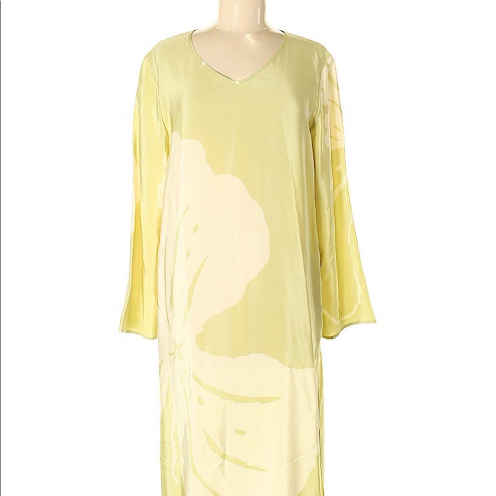 Neiman Marcus 100% Silk midi Dress